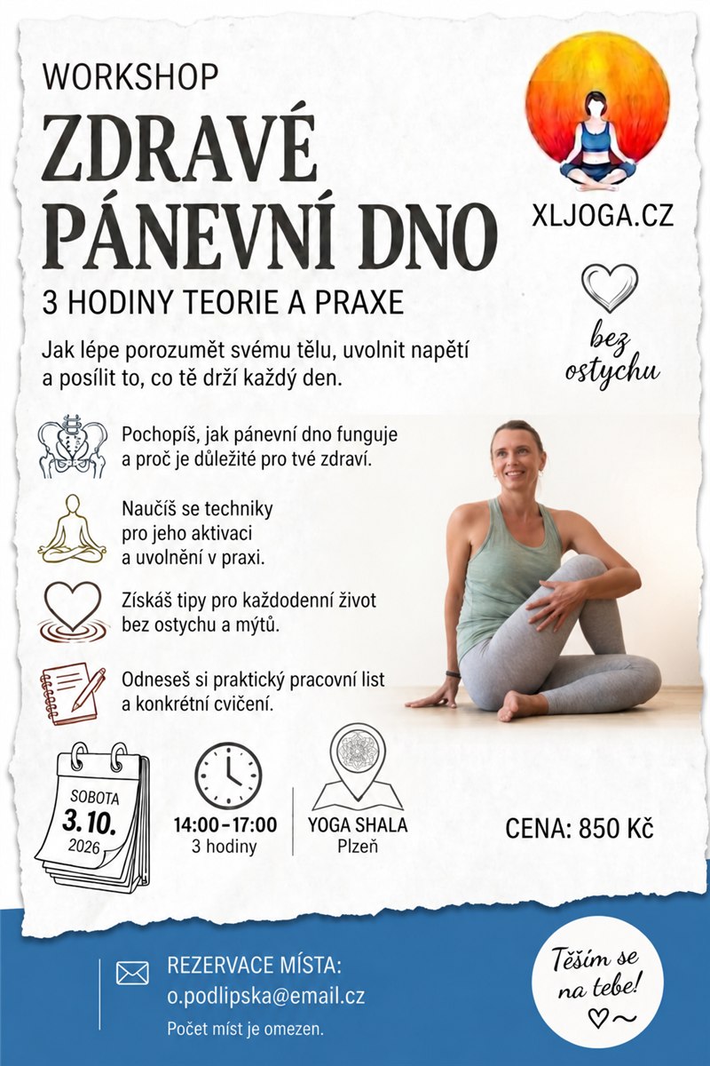 Workshop: Zdravé pánevní dno - 3.10.2026